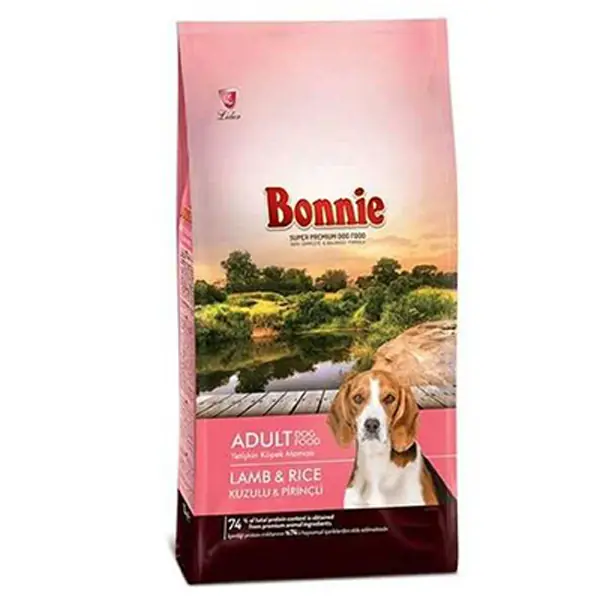 Bonnie Adult Kuzulu ve Pirinçli Yetişkin Köpek Maması