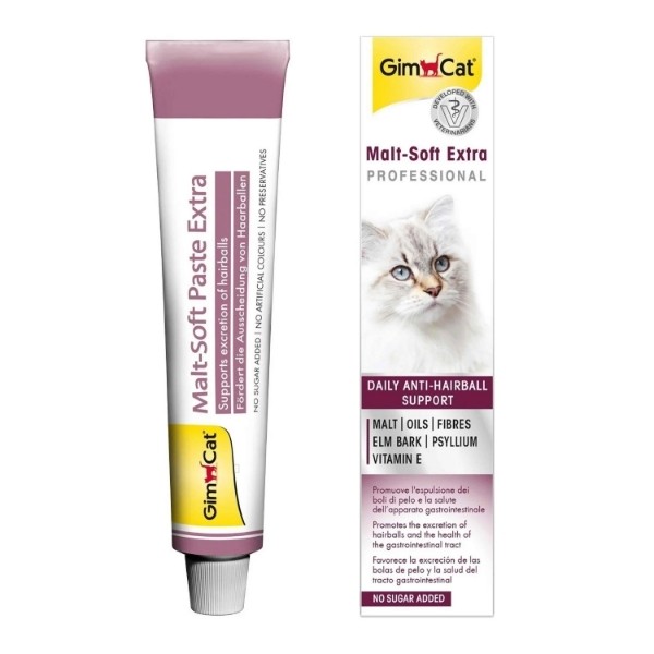 Gimcat Malt Soft Extra Tüy Yumağı Önleyici Kedi Macunu
