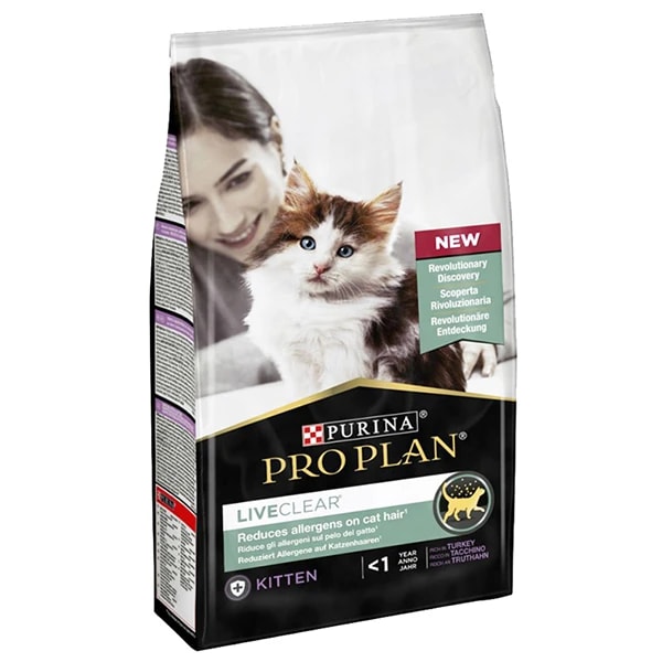 Pro Plan Liveclear Hindili Yavru Kedi Maması - 1.4 Kg