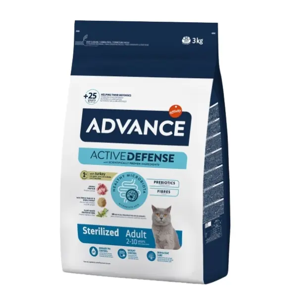 Affinity Advance Sterilized dinde, orge pour chat