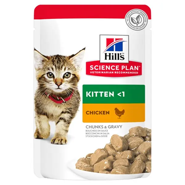 Hills Kitten Tavuklu Pouch Yavru Konserve Kedi Maması