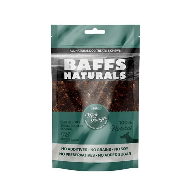 Baffs Naturals Dana Mini Burger Köpek Ödül Maması