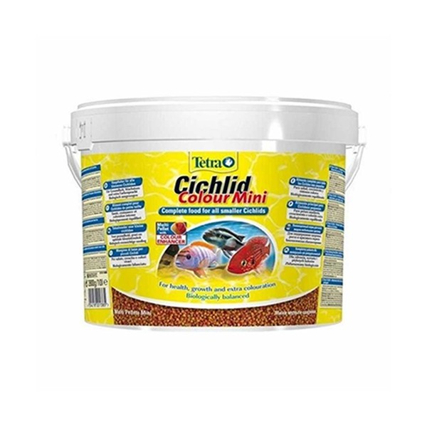 Tetra Cichlid Color Mini Cikled Balık Yemi