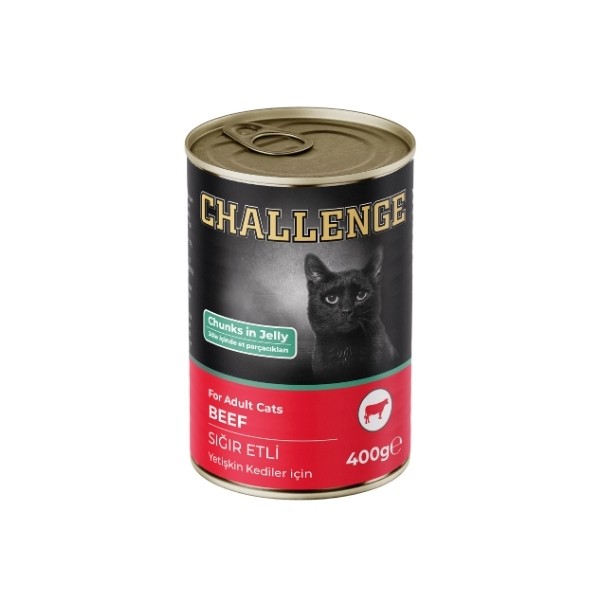 Challenge Sığır Etli Yetişkin Konserve Kedi Maması