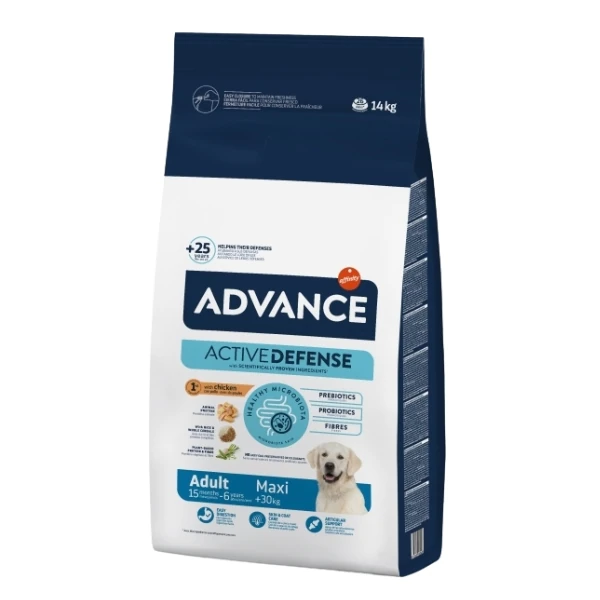Advance Adult Maxi Tavuklu Büyük Irk Yetişkin Köpek Maması - 14 Kg