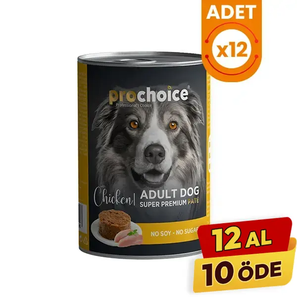 Pro Choice Adult Tavuklu Yetişkin Köpek Konservesi