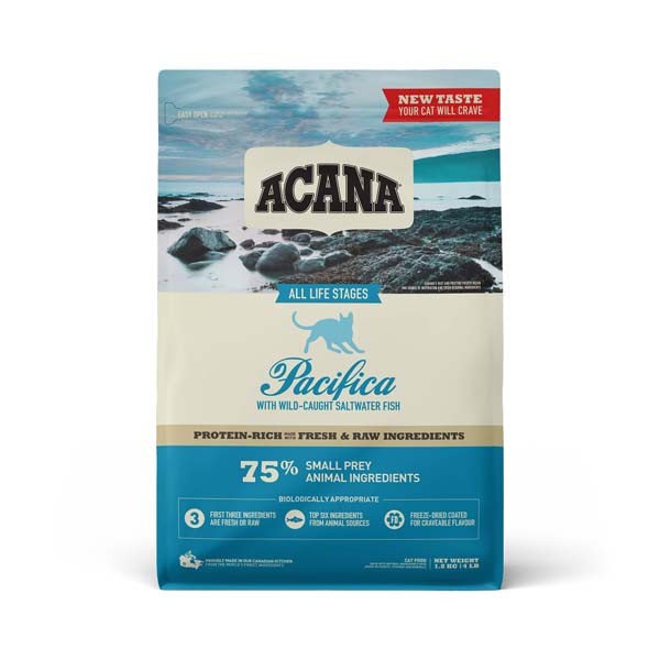 Acana Pacifica Balık ve Sebzeli Yavru ve Yetişkin Kedi Maması