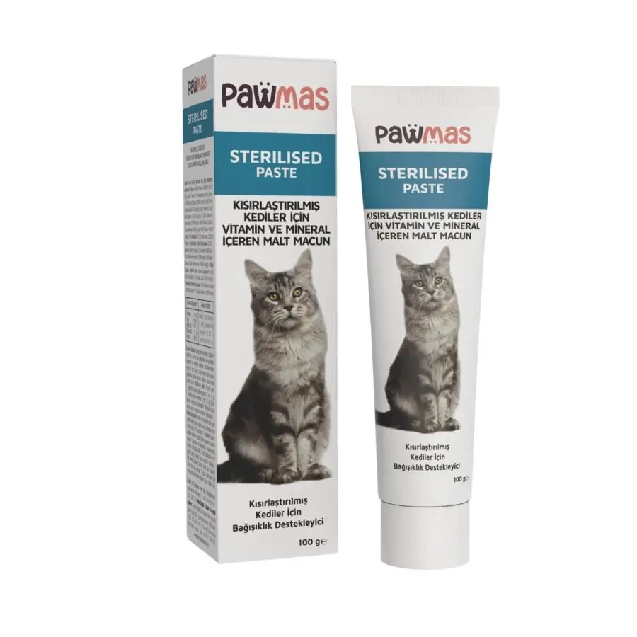 Pawmas Kısırlaştırılmış Kedi Macunu