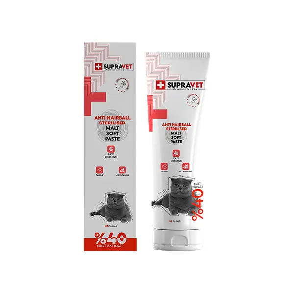 Supravet Sterilised Hairball Kısırlaştırılmış Kedi Macunu
