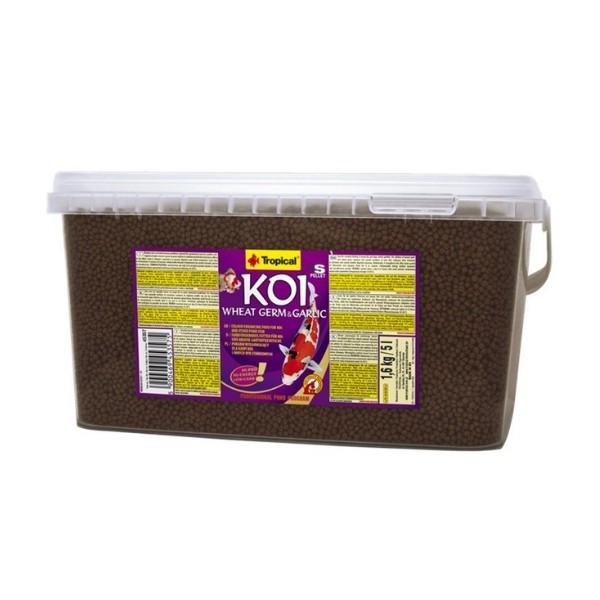 Tropical Koi Wheat Germ & Garlic Size  Koi Balıkları için Granül Yem