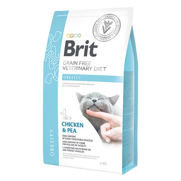Brit Veterinary Diet Obesity Tavuklu Tahılsız Kilo Kontrolü Kedi Maması