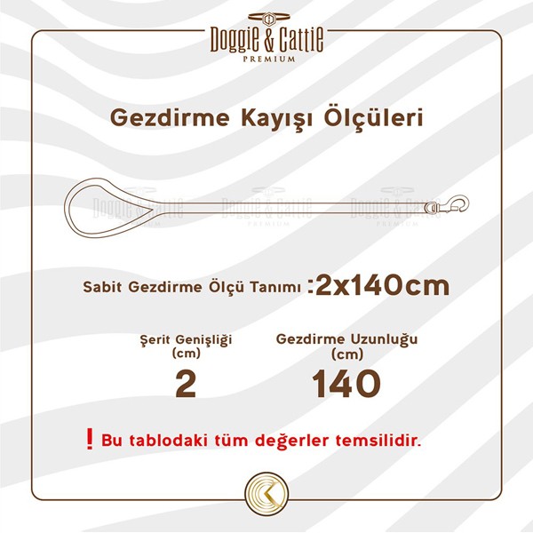Doggie Comfort Dokuma Köpek Gezdirme Tasması