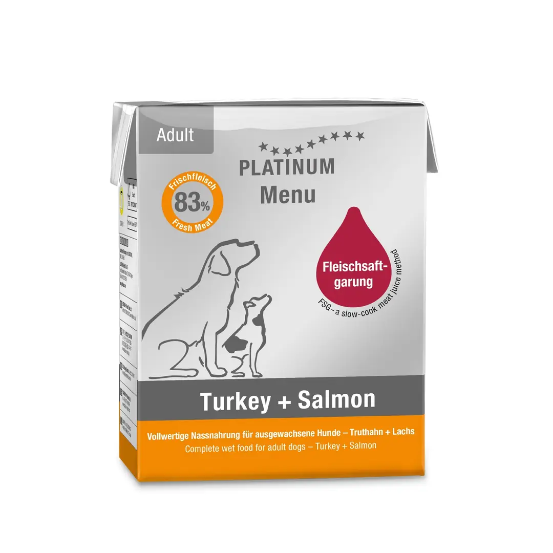 Platinum Hindili ve Somonlu Köpek Yaş Maması