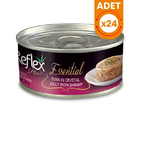 Reflex Plus Ton Balık ve Karidesli Jöleli Yetişkin Konserve Kedi Maması