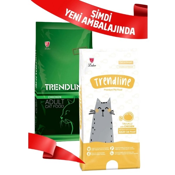 Trendline Adult Tavuklu Yetişkin Kedi Maması