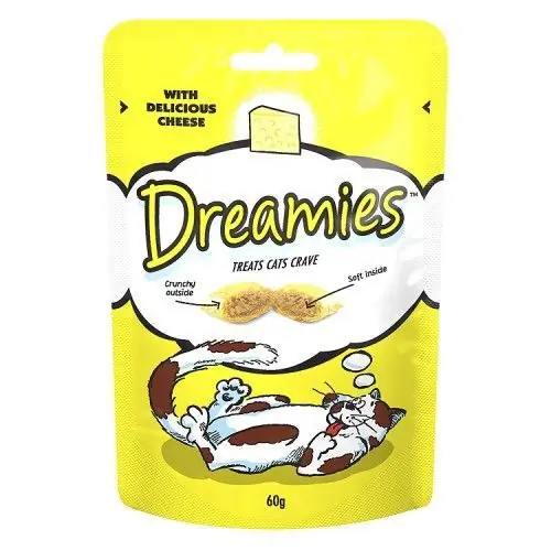 Dreamies İçi Dolgulu Peynirli Kıtır Kedi Ödül Maması