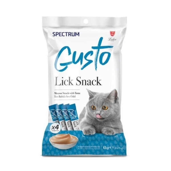 Spectrum Gusto Lick Snack Ton Balıklı Sıvı Kedi Ödül Maması