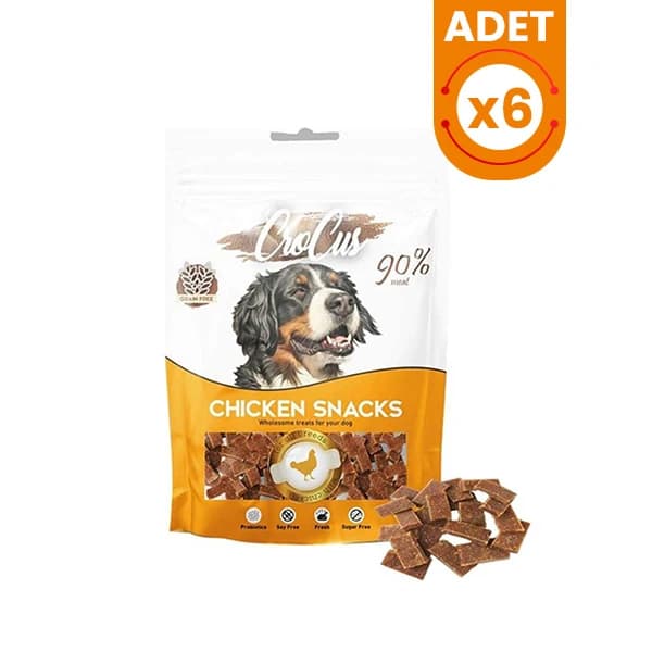 Crocus Snack Tavuklu Tahılsız Köpek Ödül Maması
