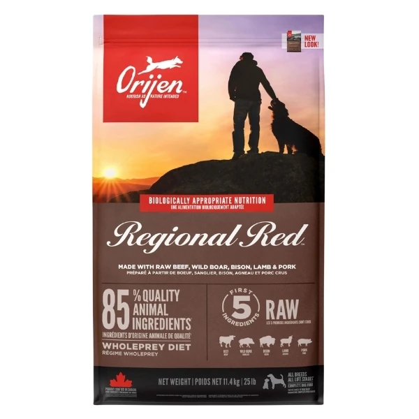 Orijen Regional Red Tahılsız Sığır Etli Yavru Yetişkin Köpek Maması