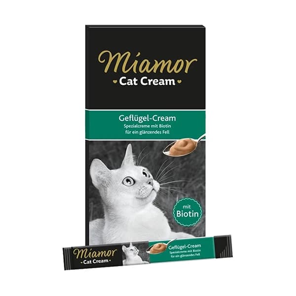 Miamor Mama ile Kedilerde Eklem Sorunlarına Etkili Çözüm 6 Miamor Cat Cream Tavuklu Kedi Ödül Maması