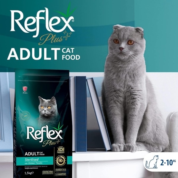 Reflex Plus Tavuklu Yetişkin Kısırlaştırılmış Kedi Maması