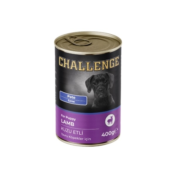 Challenge Pate Kuzu Etli Yavru Konserve Köpek Maması