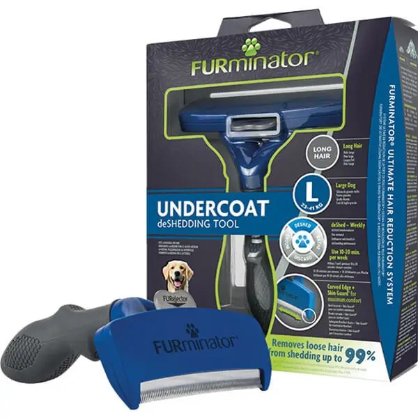 Furminator Kolay Temizlenen Uzun Tüylü Köpek Tüy Tarağı