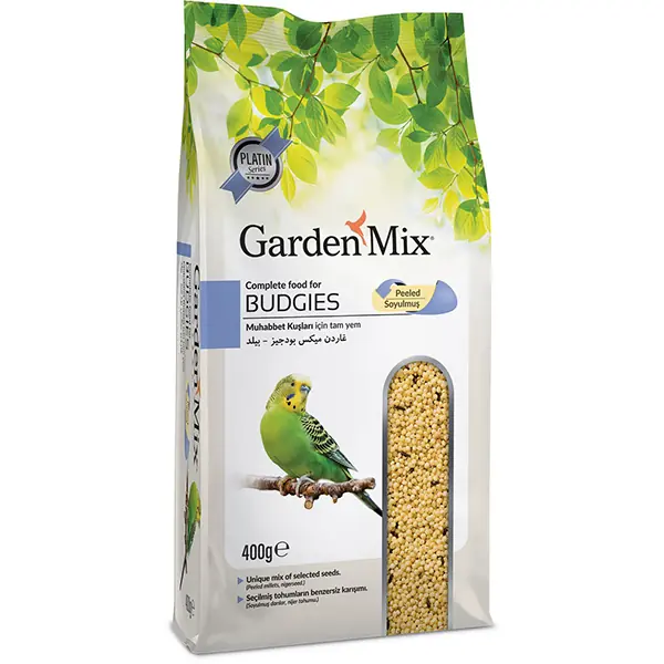 Garden Mix Kabuğu Soyulmuş Muhabbet Kuşu Yemi