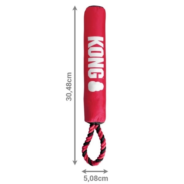 Kong Signature Stick Çubuk Şeklinde İp Detaylı Köpek Oyuncağı