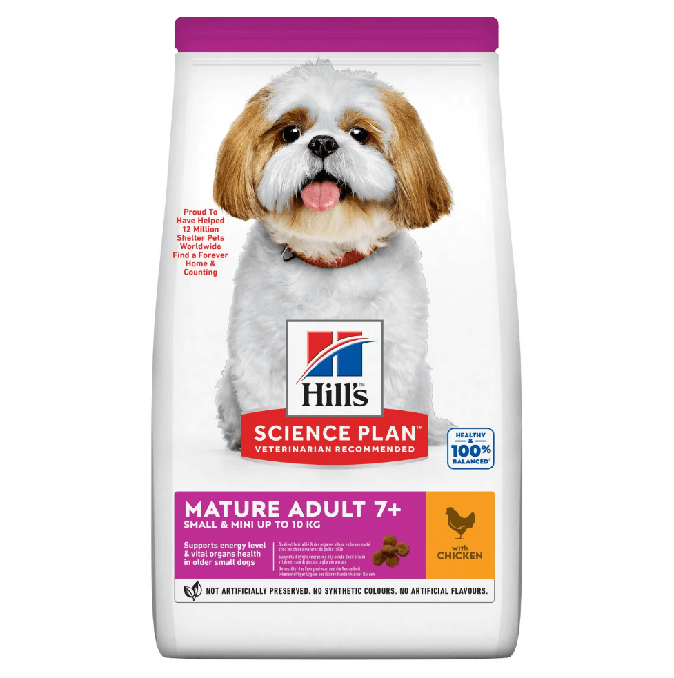 Hills Mature 7+ Tavuklu Mini Irk Yaşlı Köpek Maması