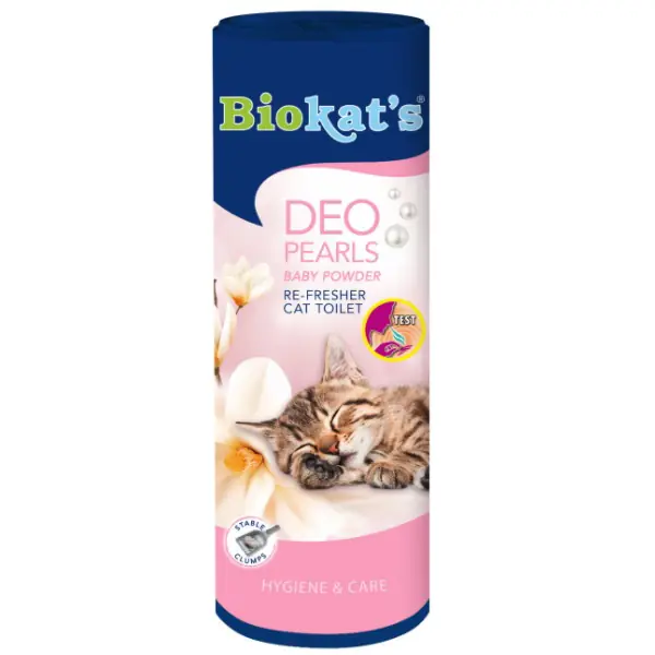 Biokats Deo Pearls Kedi Kumu Parfümü Bedek Pudrası Kokulu