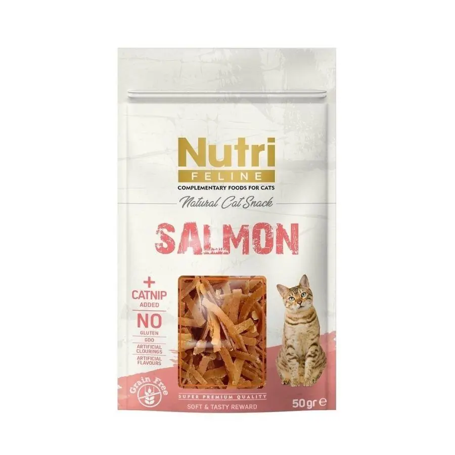 Nutri Feline Somon Ve Kedi Otlu Kedi Ödül Maması