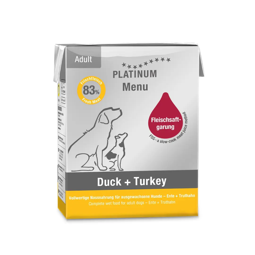 Platinum Ördekli ve Hindili Köpek Yaş Maması
