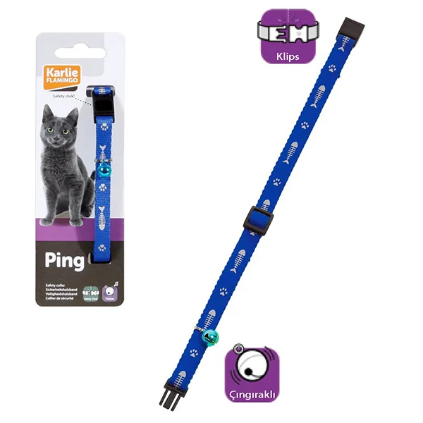 Sphynx Kediniz İçin En İyi Aksesuarlar: Satın Alma Rehberi 2 Karlie Çıngıraklı Kedi Boyun Tasması