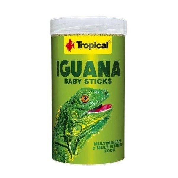 Tropical İguana Baby Sticks Yavru İguanalar için Çubuk Yem