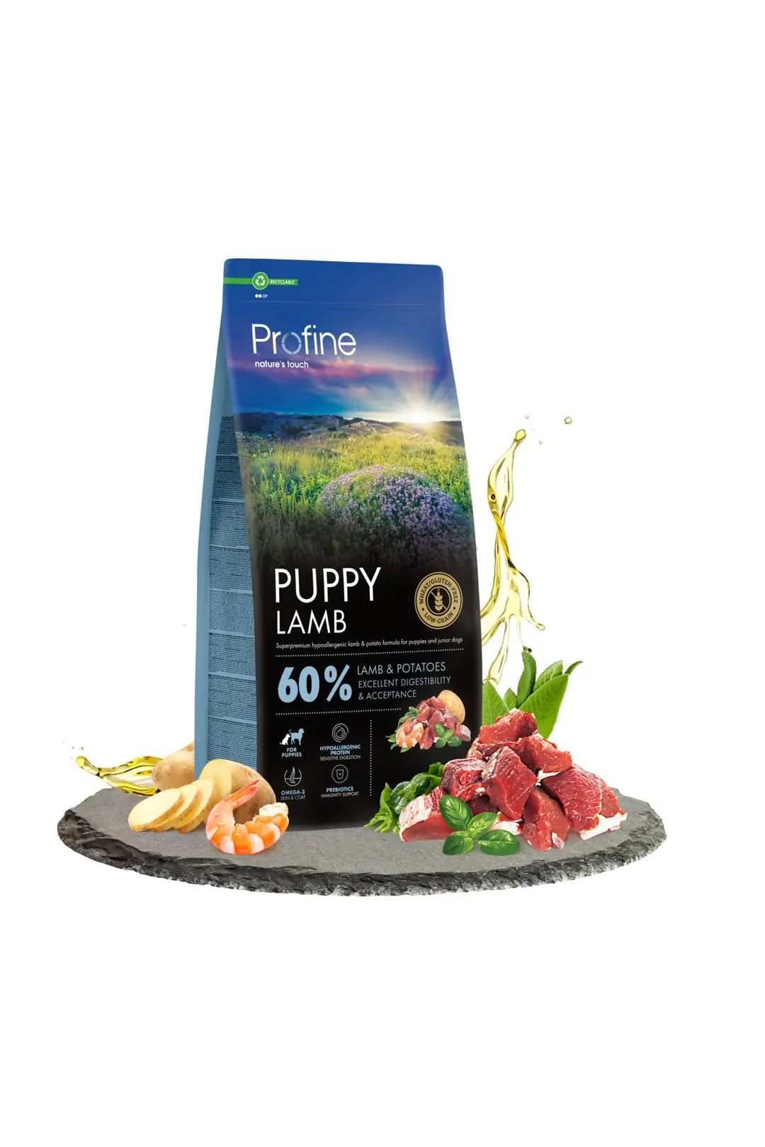 Profine Glutensiz Kuzulu Yavru Köpek Maması