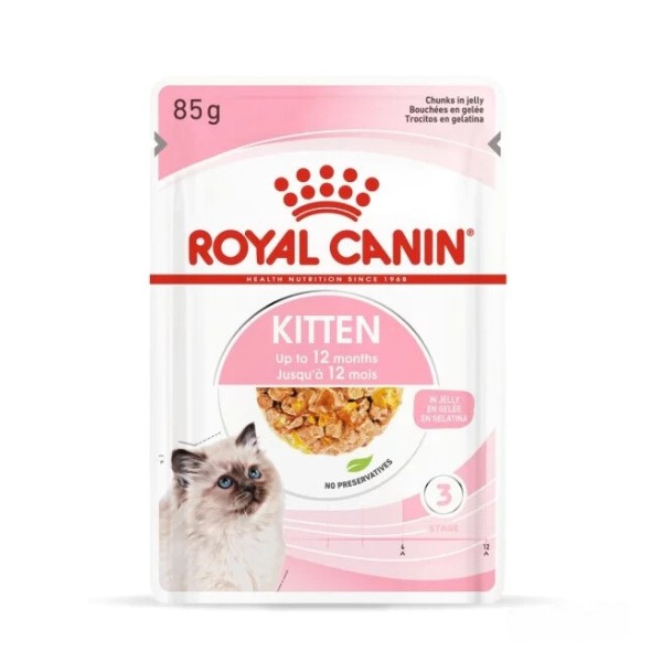 Royal Canin Kitten Jelly Pouch Yavru Konserve Kedi Maması