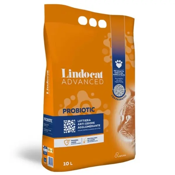 Lindocat Advanced Probiotic Kötü Bakterileri Önleyici Topaklanan Kedi Kumu