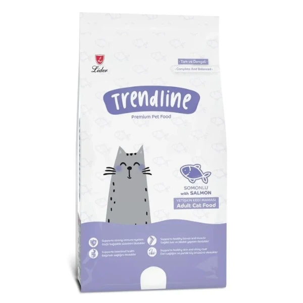Trendline Adult Somonlu Yetişkin Kedi Maması - 15 Kg