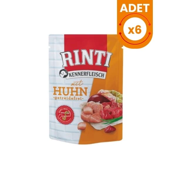 Rinti Tavuk Etli Pouch Yetişkin Köpek Konservesi