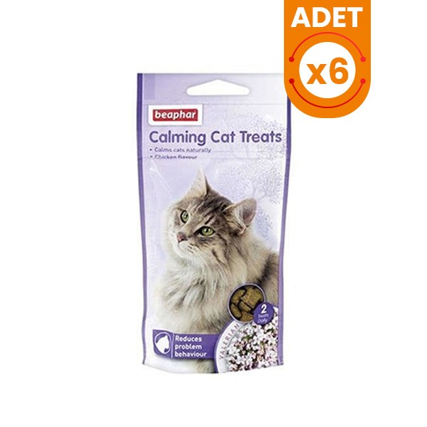 Beaphar Calming Tavuk Eti Aromalı Sakinleştirici Kedi Ödül Maması