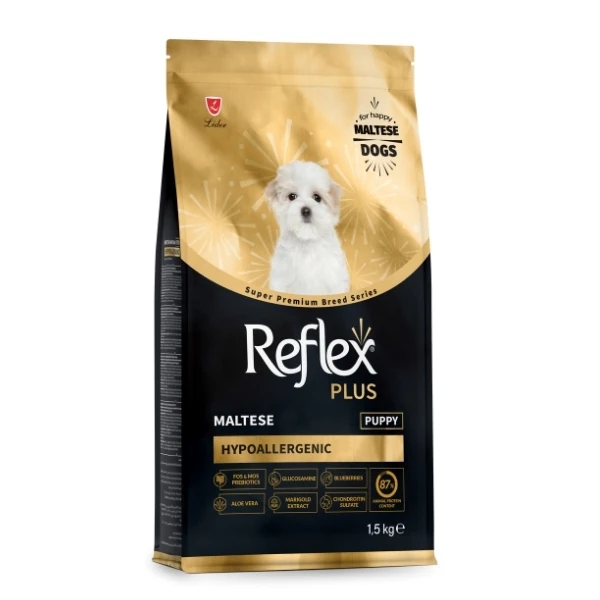 Reflex Plus Hypoallergenic Maltese Tavuklu Yavru Köpek Maması - 1.5 Kg