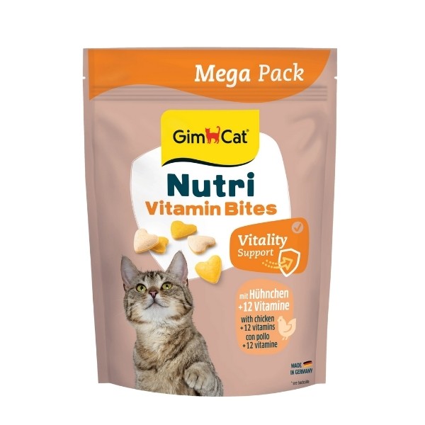 Gimcat Nutri Vitamin Tavuklu Bağışıklık Destekleyici Kedi Ödül Maması