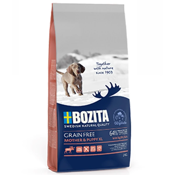 Bozita Tahılsız Yavru ve Emziren Büyük Irk Yavru Köpek Maması