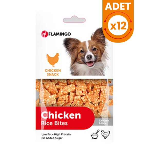 Flamingo Tavuklu ve Pirinçli Köpek Ödül Maması