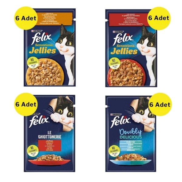 Felix Karışık Lezzetler Doğal Köpek Ödül Maması