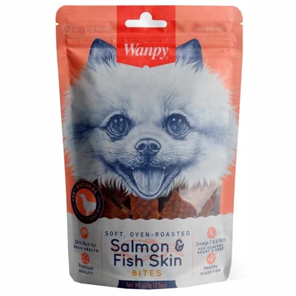 Wanpy Yumuşak Somonlu Köpek Ödül Maması