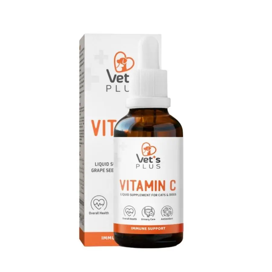 Vet's Plus Vitamin C Kedi ve Köpekler İçin Damla