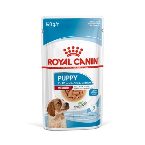 Royal Canin Medium Puppy Gravy Yavru Konserve Köpek Maması - 140 Gr 1 Adet
