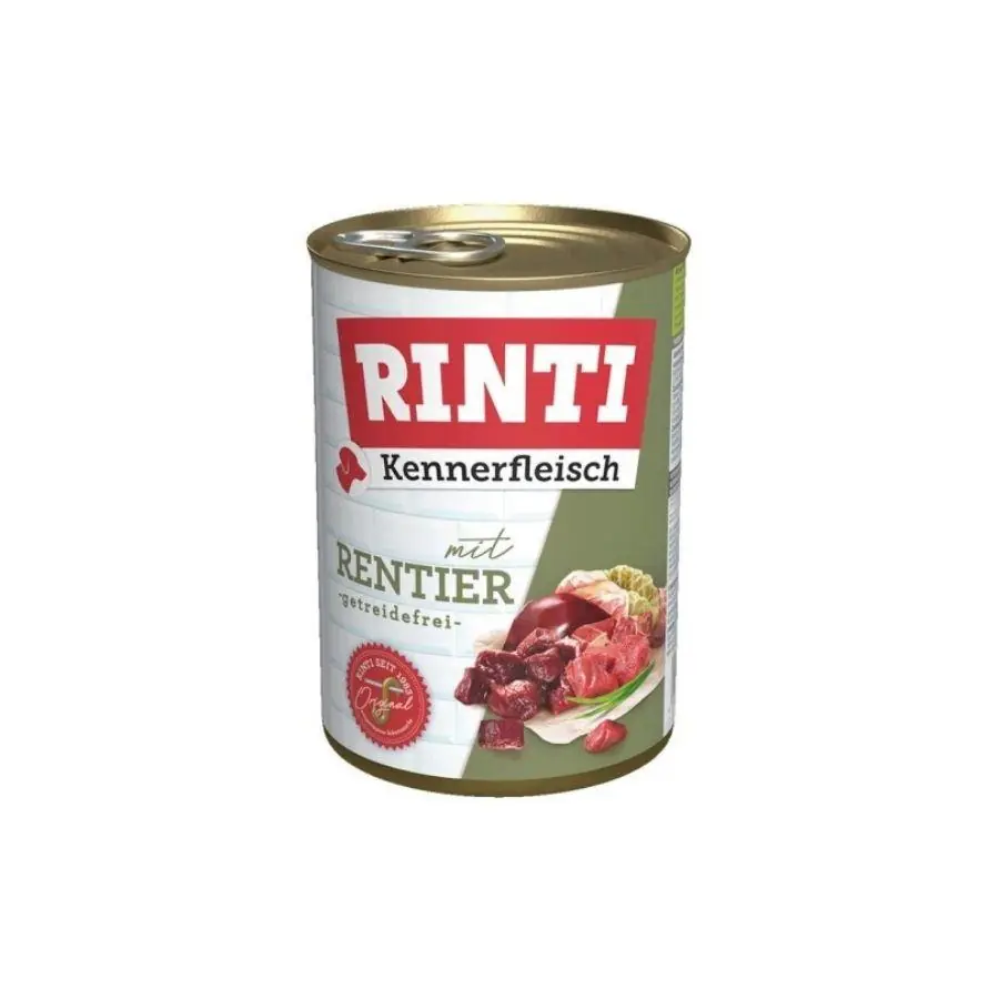 RINTI Tahılsız Geyikli Yetişkin Köpek Konservesi